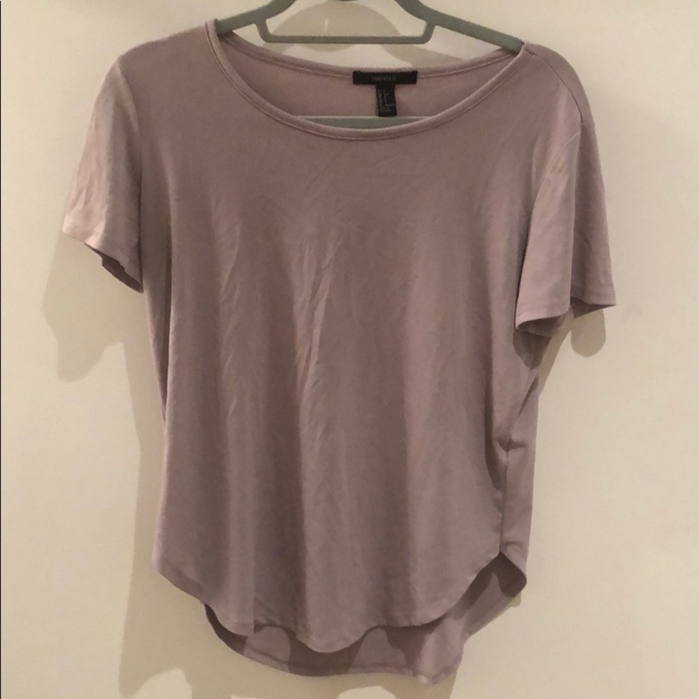 Small lavender t-shirt